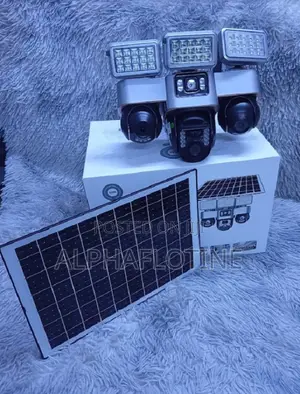 All-in-One Outdoor Security PTZ Camera with Solar & WiFi
