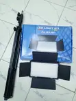 U600 LED Photography Panel Light na Stand Inayoweza Kurekebishwa - 1