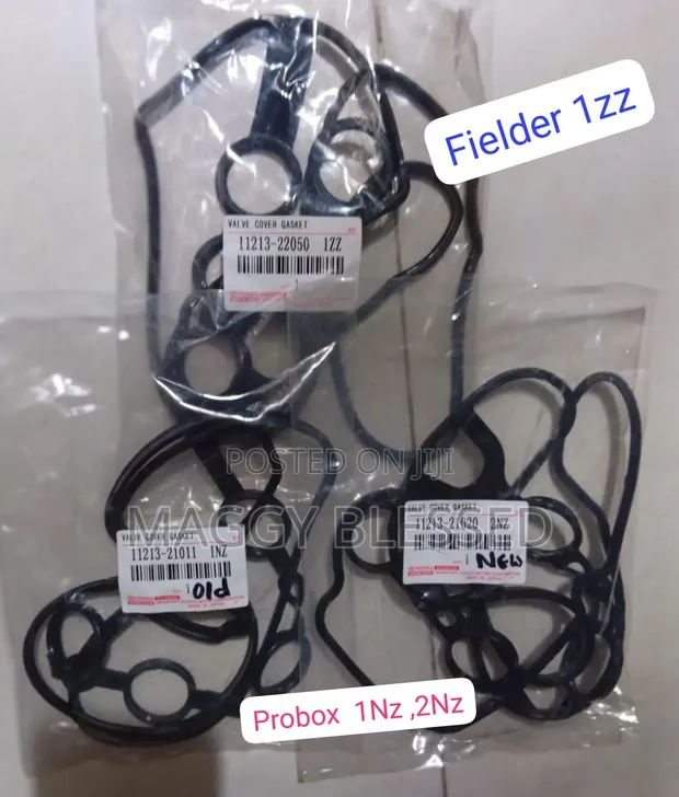 Brand New Top Cover Gasket for Toyota 1NZ, 1NZ-FE & 1ZZ Engines - 1
