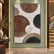 Modern 3D Textured Abstract Canvas Art (100x140cm) - 1