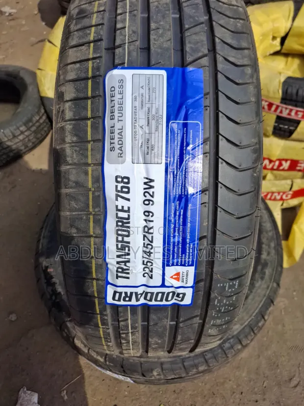 225/45ZR19 Goddard Transforce Tire - Brand New - 1