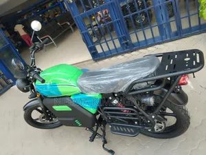 New 2025 Electric Motorcycle - Green