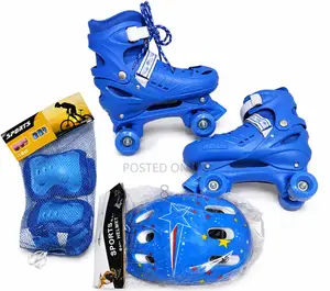 Kids Quad Skate Shoe - Blue