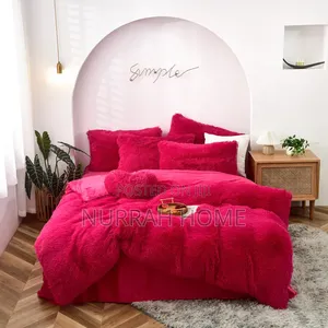 6pc Velvet Plush Duvet Set - Mpya Kabisa