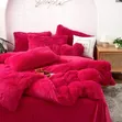 6pc Velvet Plush Duvet Set - Brand New - 2