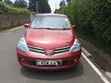 Nissan Tiida 2012 Rangi ya Maroon - 5