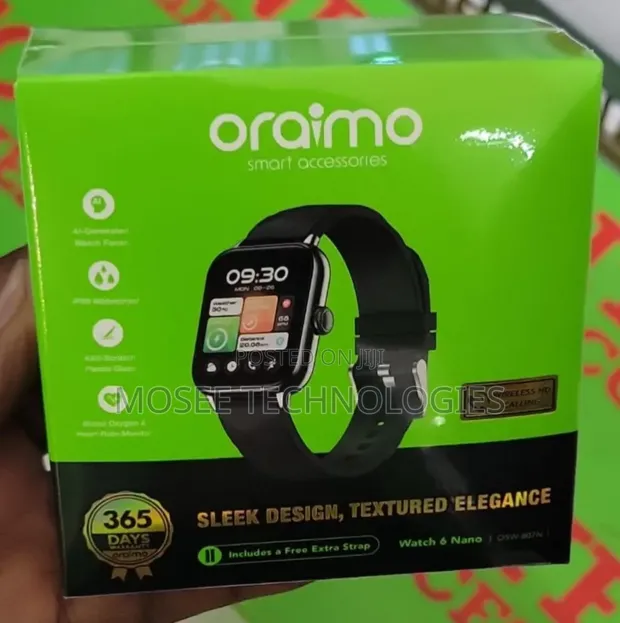 Oraimo Watch 6 Nano OSW-807N Smartwatch - 1
