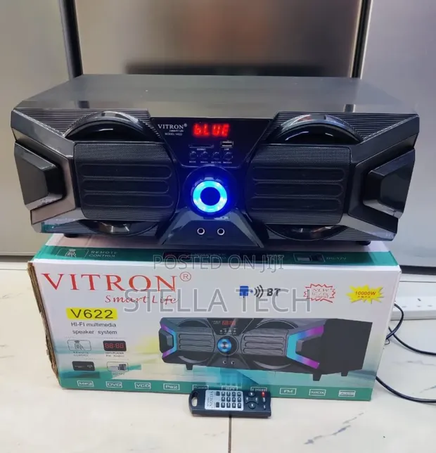 Vitron V622 XBOX Speaker with Bluetooth, USB, MP3, FM Radio - 1