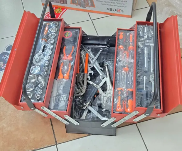 85-Piece Heavy-Duty Mechanics Tool Kit - 1