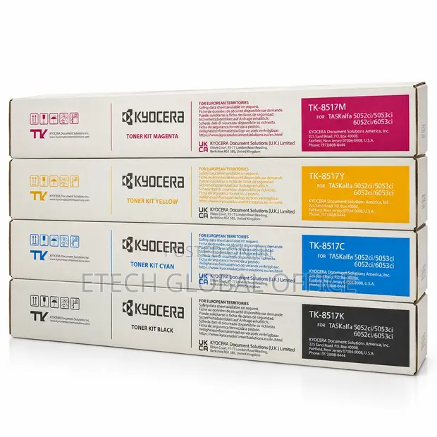 Kyocera TK-8517 CMYK Toner Set - 1