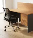 Two-User Modular Square Office Workstation - 2