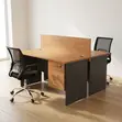 Two-User Modular Square Office Workstation - 5