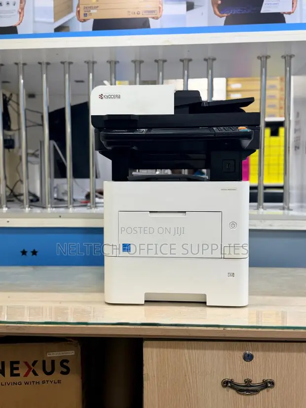 Kyocera M3655idn High-Speed Monochrome Multifunction Printer - 1