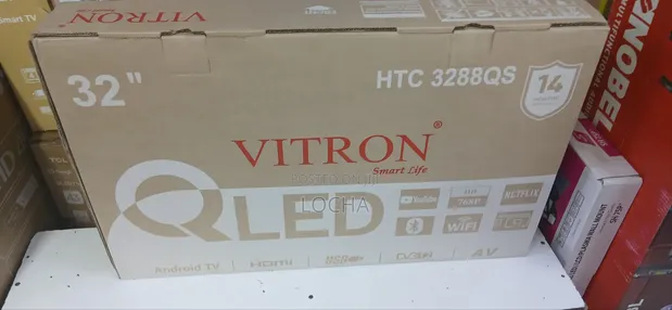 Vitron 32" QLED Smart Android TV - 1