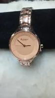 Curren Rose Gold Ladies Watch - 2
