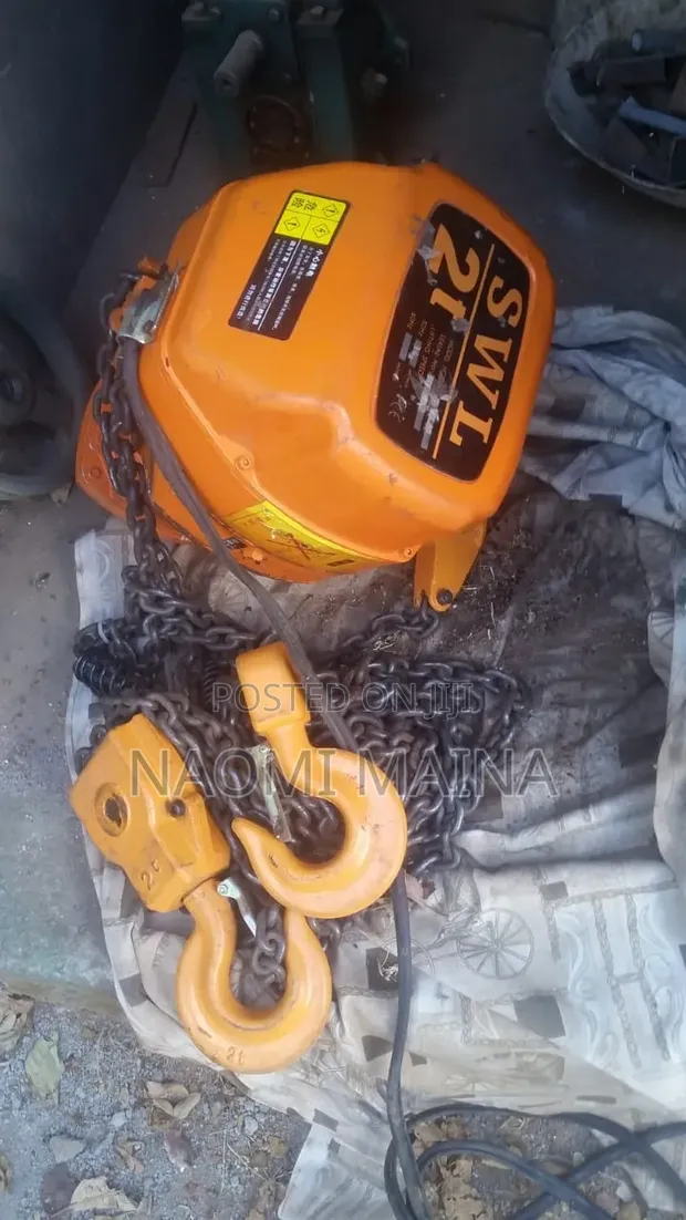 Heavy-Duty 2-Ton Electric Chain Hoist - 1