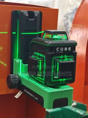 CUBE 3-360 Basic Edition Laser Level with 3x 360° Green Lines