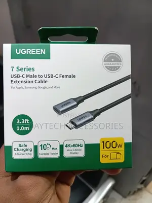 Ugreen 7 Series USB-C Cable Ya Kupanua 1.0m