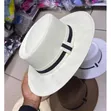 Classic Straw Boater Sun Hat for Men - 1
