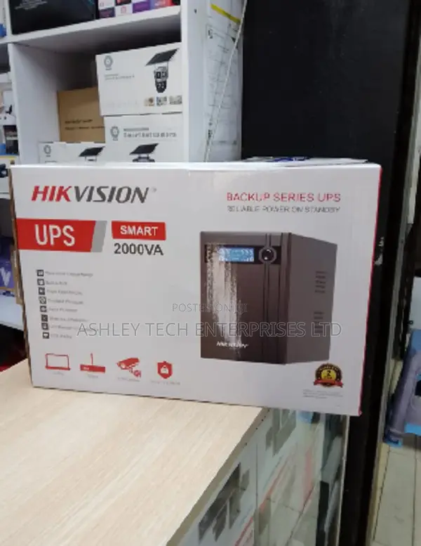 Hikvision 2KVA UPS - Advanced Voltage Protection - 1