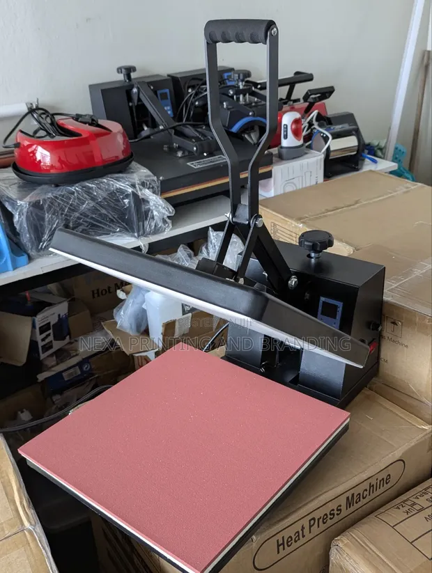Heat Press Machine for Flat Materials (38x38cm) - 1