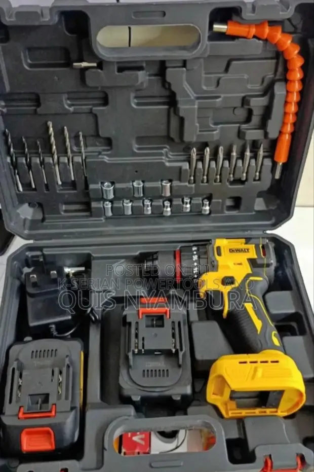 Dewalt 48V Cordless Brushless Hammer Drill - 1
