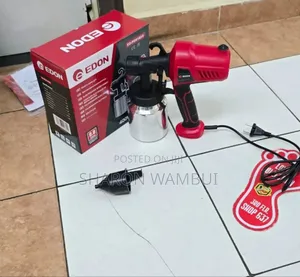 New Edon Electric Spray Gun with Metallic Cup