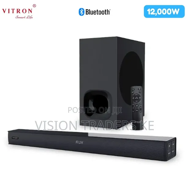 Vitron V61SB 2.1 Channel Soundbar - 12,000W PMPO - 1