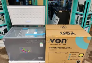 VON VCF-251GG 251L Chest Freezer