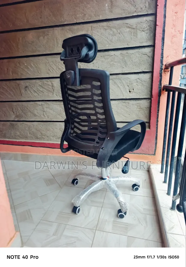 Boss Office Products Kiti cha Ofisi - Nyeusi - 1