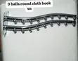 Chrome-Plated Waterfall Display Arms (Mifuko 7-12) - 3