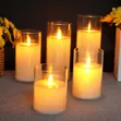 LED Flameless Pillar Candles (5-in-1 Set) - 2