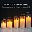 LED Flameless Pillar Candles (5-in-1 Set) - 3