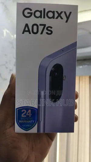Samsung Galaxy A07s Mpya 64GB Zambarau