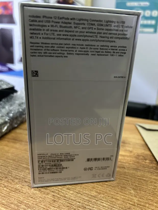 New Apple iPhone 12 128GB Blue - 1