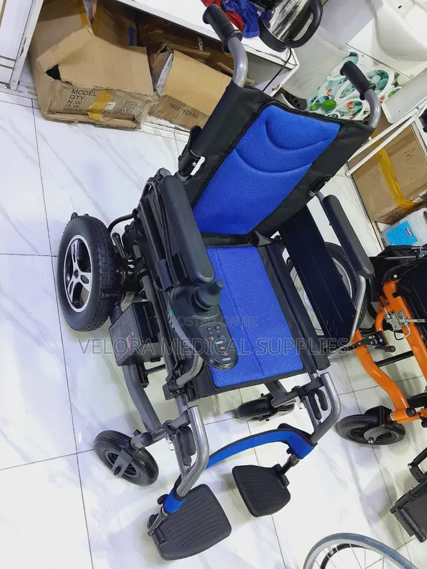 Electric Standard Wheelchair - Motorized Power Wheelchair - 1