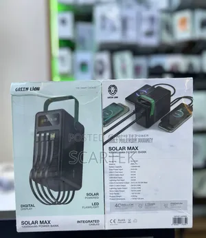 Green Lion Solar Max 120000mAh Power Bank