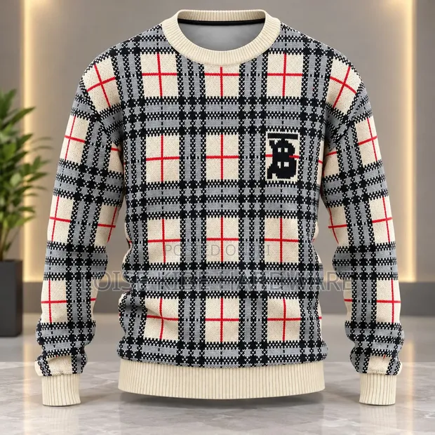 Sweatshirt Nyeusi ya Kiume ya Kawaida - 1