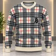 Sweatshirt Nyeusi ya Kiume ya Kawaida - 1