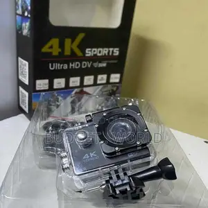 4K Ultra HD Action Camera 170° Wide-Angle, 30M Waterproof