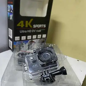 Lightweight 4K Sports Action Camera with WiFi & Waterproof