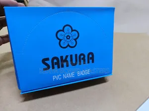 PVC Sakura Name Tags (Box of 50)