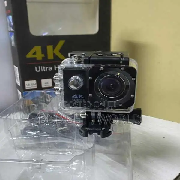 900mAh 4K Sports Action Camera yenye WiFi, 2.0" LCD - 1