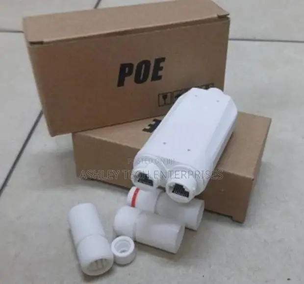 1-in-2 Out PoE Network Power Splitter for CCTV - 1