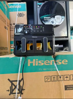 Hisense Dual Air Fryer 8L (4.0L + 4.0L)