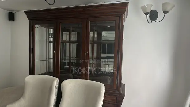 Used Wall Cabinet and Wine Bar Unit - 1