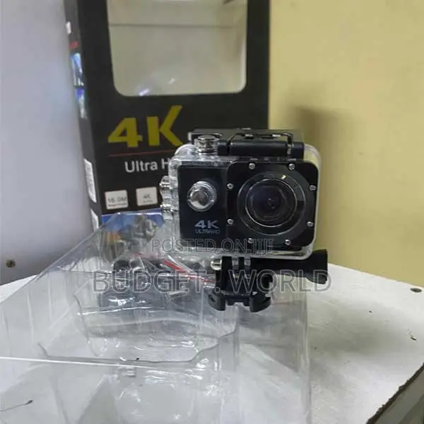 4K Sports Action Cam yenye WiFi na Muundo Usio na Maji - 1