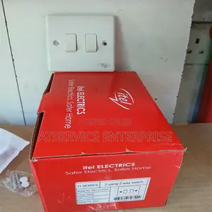 Itel Switch Mbili za Mwanga (2-Gang)
