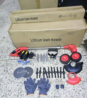 48V Cordless Brushcutter yenye Trolley Legs