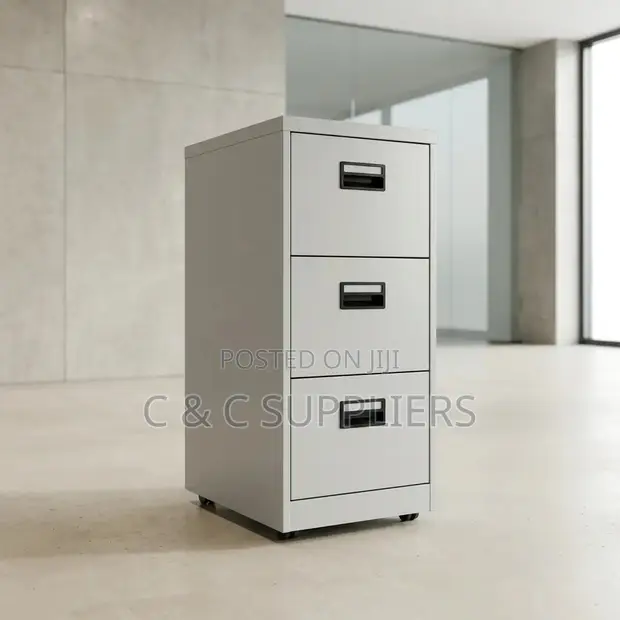 3-Drawer Gym/Office Locker Cabinet - 1